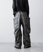 画像をギャラリービューアに読み込む, SUBLATIONS サブレーションズのCRACKING COATED BANANA CUTTING PANTSのHEATHER GRAY BASE 公式通販サイトsession福岡セレクトショップ
