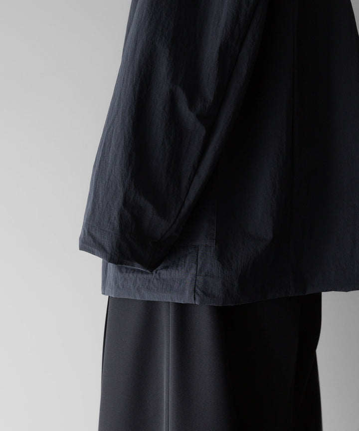 【stein】ssstein シュタインのWINDPROOF NYLON EASY JACKETのBLACK 公式通販サイトsession福岡セレクトショップ