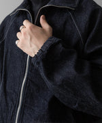 画像をギャラリービューアに読み込む, ssstein(シュタイン)の24AWコレクション OVERSIZED ECO DENIM ZIP JACKET - INDIGO  公式通販サイトsession福岡セレクトショップ
