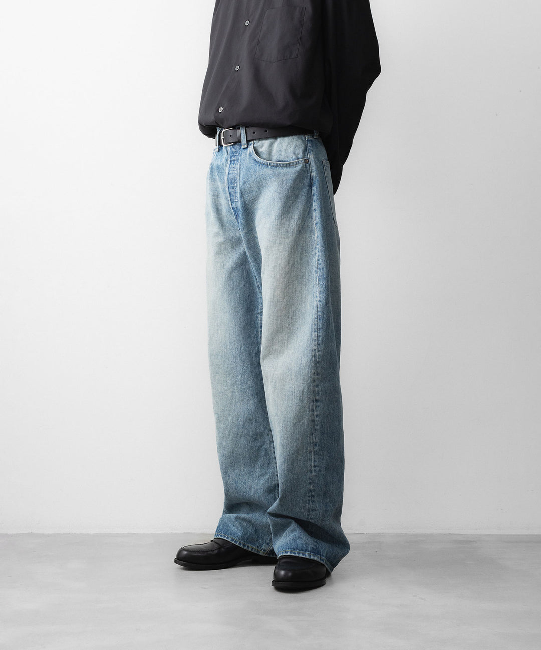 ssstein(シュタイン)のROUND DENIM PANTS - INDIGOの公式通販サイトsession福岡セレクトショップ