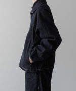 画像をギャラリービューアに読み込む, ssstein(シュタイン)の24AWコレクション OVERSIZED ECO DENIM ZIP JACKET - INDIGO 公式通販サイトsession福岡セレクトショップ
