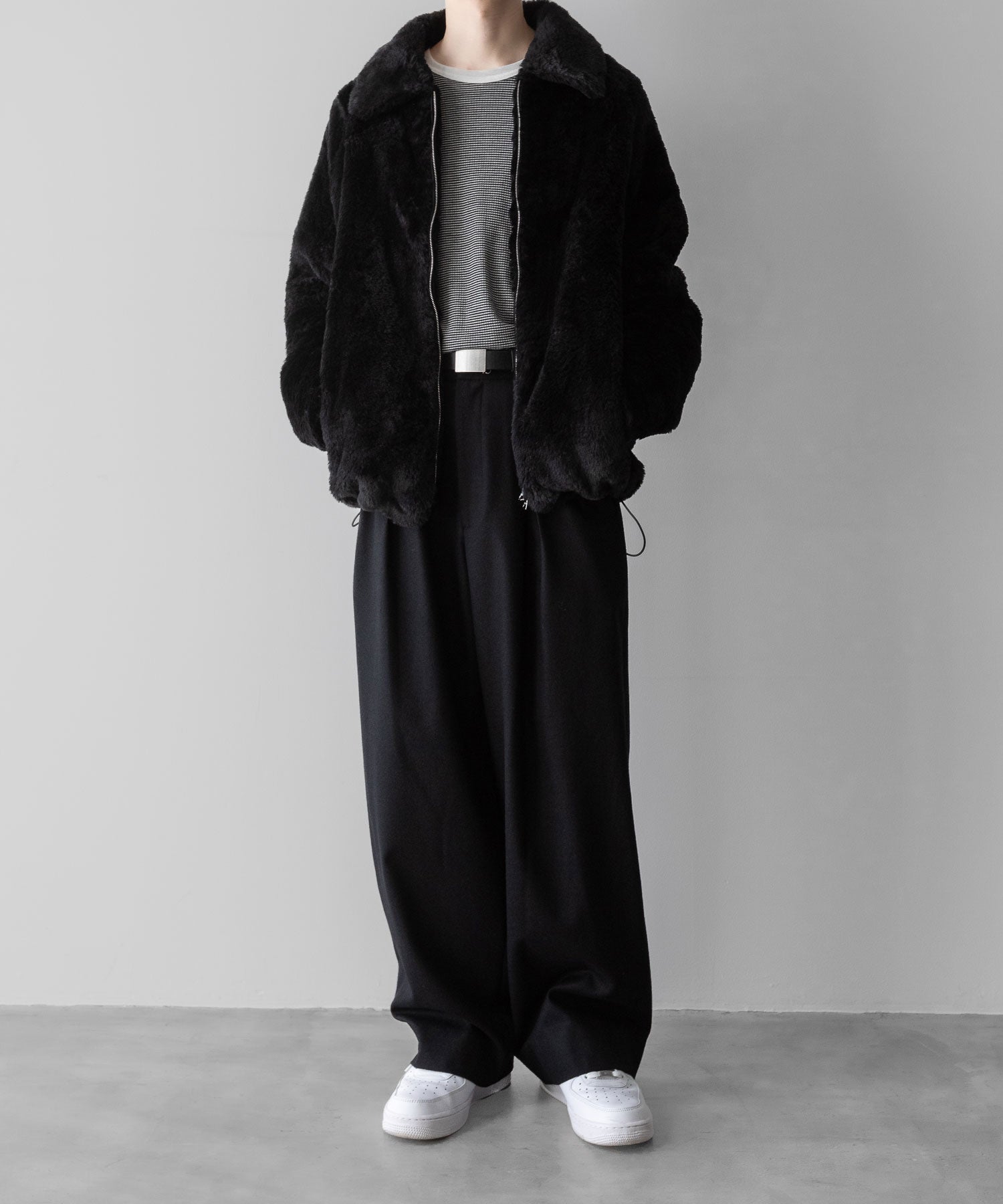 ssstein(シュタイン)の24AWコレクション ACRYLIC FUR JACKET - BLACK 公式通販サイトsession福岡セレクトショップ