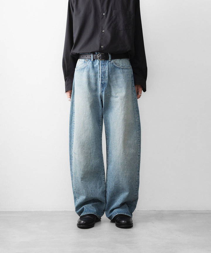 ssstein(シュタイン)のROUND DENIM PANTS - INDIGOの公式通販サイトsession福岡セレクトショップ