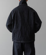 画像をギャラリービューアに読み込む, ssstein(シュタイン)の24AWコレクション OVERSIZED ECO DENIM ZIP JACKET - INDIGO 公式通販サイトsession福岡セレクトショップ
