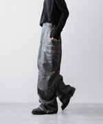 画像をギャラリービューアに読み込む, SUBLATIONS サブレーションズのCRACKING COATED BANANA CUTTING PANTSのHEATHER GRAY BASE 公式通販サイトsession福岡セレクトショップ
