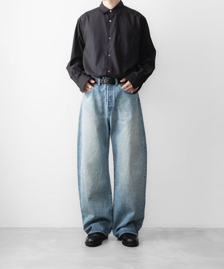 ssstein(シュタイン)のROUND DENIM PANTS - INDIGOの公式通販サイトsession福岡セレクトショップ