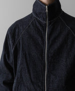 画像をギャラリービューアに読み込む, ssstein(シュタイン)の24AWコレクション OVERSIZED ECO DENIM ZIP JACKET - INDIGO  公式通販サイトsession福岡セレクトショップ
