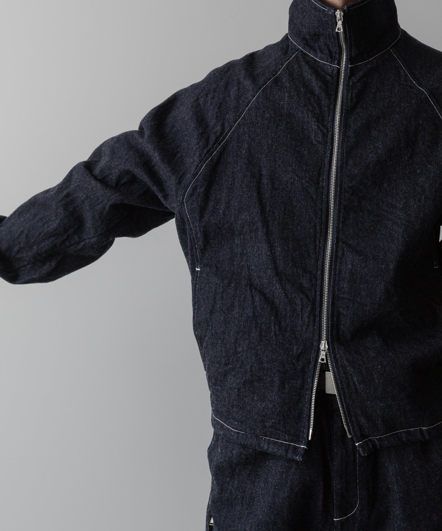 ssstein(シュタイン)の24AWコレクション OVERSIZED ECO DENIM ZIP JACKET - INDIGO 公式通販サイトsession福岡セレクトショップ