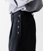 画像をギャラリービューアに読み込む, 【UJOH】BUTTON LINE CLOSURE PNT - BLACK
