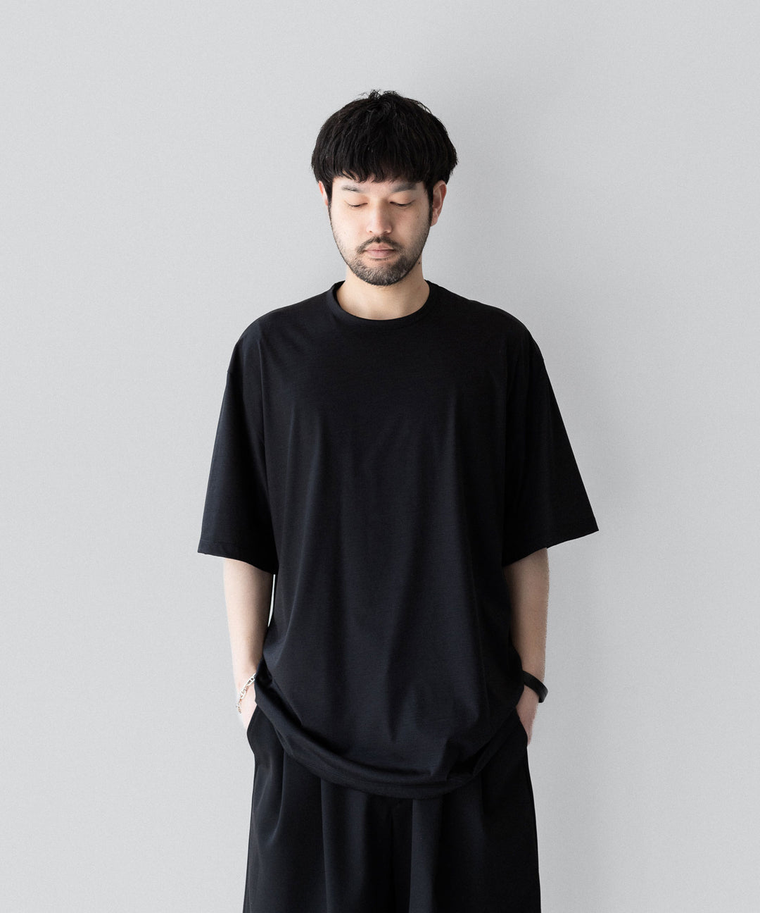 KANEMASA PHIL.-カネマサフィル36G WOOL TEEのBLACK 公式通販サイトsession福岡セレクトショップ