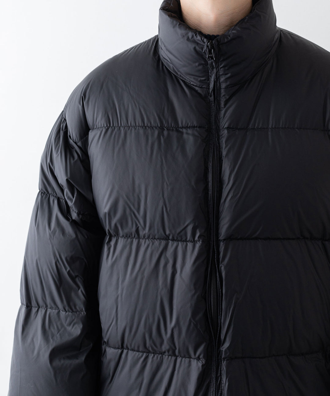 stein シュタイン 23aw DOWN PADDED JACKET - BLACK sessionセッション福岡セレクトショップ 公式通販サイト 