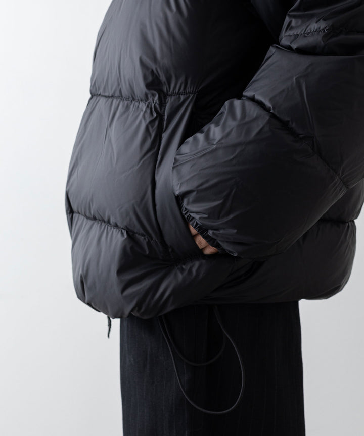 stein シュタイン 23aw DOWN PADDED JACKET - BLACK sessionセッション福岡セレクトショップ 公式通販サイト 