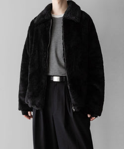 ssstein(シュタイン)の24AWコレクション ACRYLIC FUR JACKET - BLACK 公式通販サイトsession福岡セレクトショップ