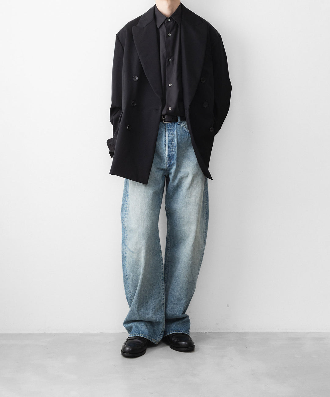 ssstein(シュタイン)のROUND DENIM PANTS - INDIGOの公式通販サイトsession福岡セレクトショップ