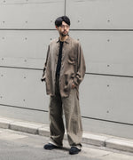 画像をギャラリービューアに読み込む, ssstein(シュタイン)の DEFORMATION WIDE COLOR DENIM PANTS - KHAKIの公式通販サイトsession福岡セレクトショップ
