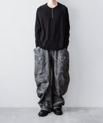 画像をギャラリービューアに読み込む, SUBLATIONS サブレーションズのCRACKING COATED BANANA CUTTING PANTSのHEATHER GRAY BASE 公式通販サイトsession福岡セレクトショップ
