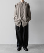 画像をギャラリービューアに読み込む, 【 i&#39;m here 】UN(I)FORM : 50&#39;s GRANDPA SHIRT - L.BEIGE
