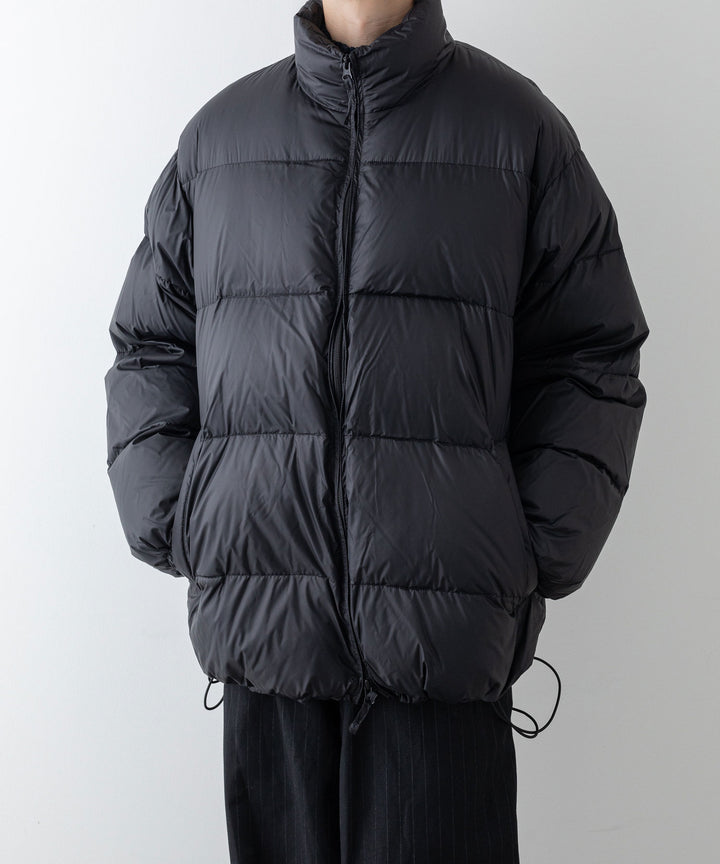 stein シュタイン 23aw DOWN PADDED JACKET - BLACK sessionセッション福岡セレクトショップ 公式通販サイト 