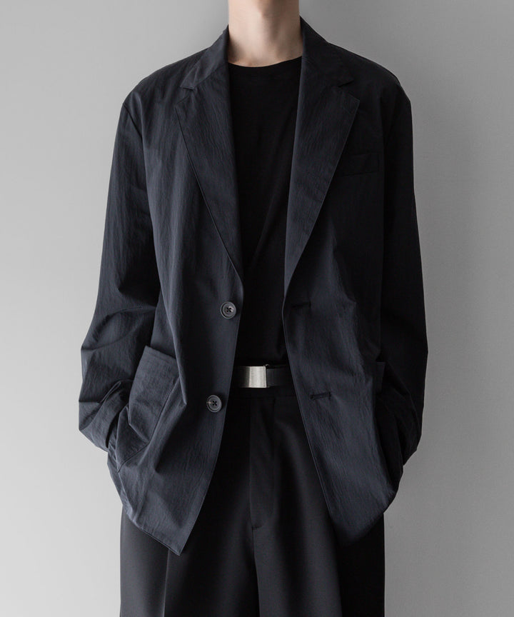 【stein】ssstein シュタインのWINDPROOF NYLON EASY JACKETのBLACK 公式通販サイトsession福岡セレクトショップ