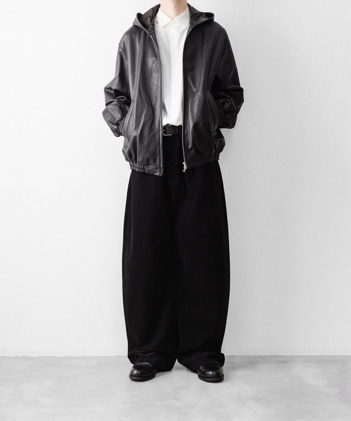 ssstein(シュタイン)のVINTAGE CORDUROY ROUND PANTS - BLACKの公式通販サイトsession福岡セレクトショップ