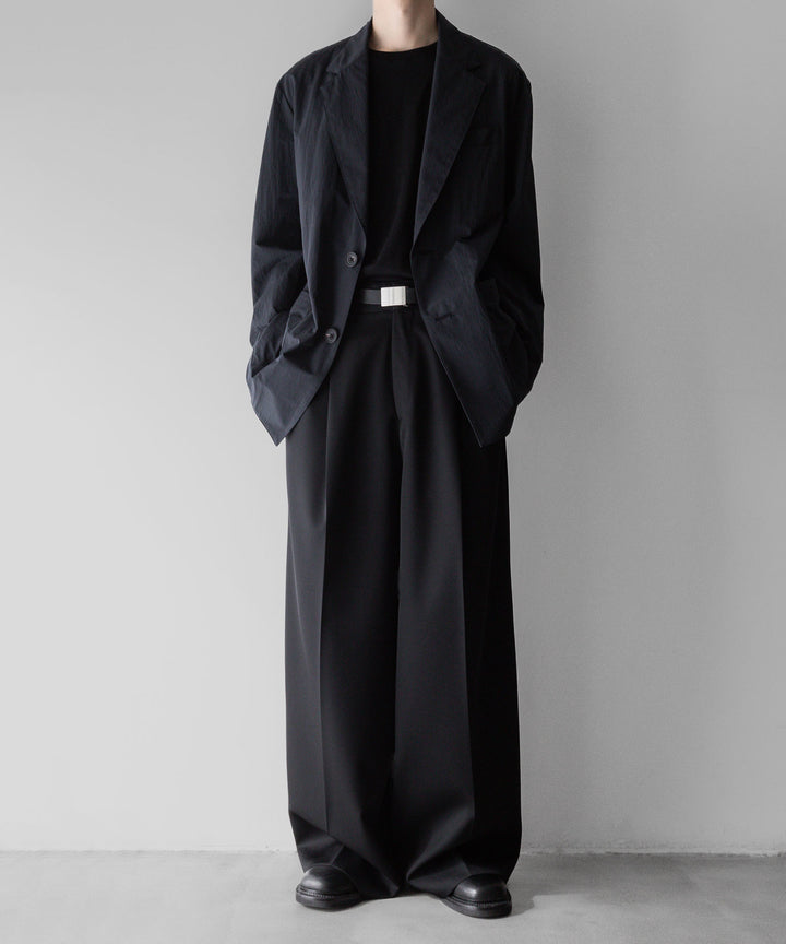 【stein】ssstein シュタインのWINDPROOF NYLON EASY JACKETのBLACK 公式通販サイトsession福岡セレクトショップ
