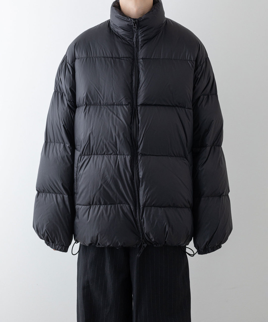 stein シュタイン 23aw DOWN PADDED JACKET - BLACK sessionセッション福岡セレクトショップ 公式通販サイト 