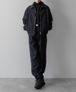 ssstein(シュタイン)の24AWコレクション OVERSIZED ECO DENIM ZIP JACKET - INDIGO 公式通販サイトsession福岡セレクトショップ