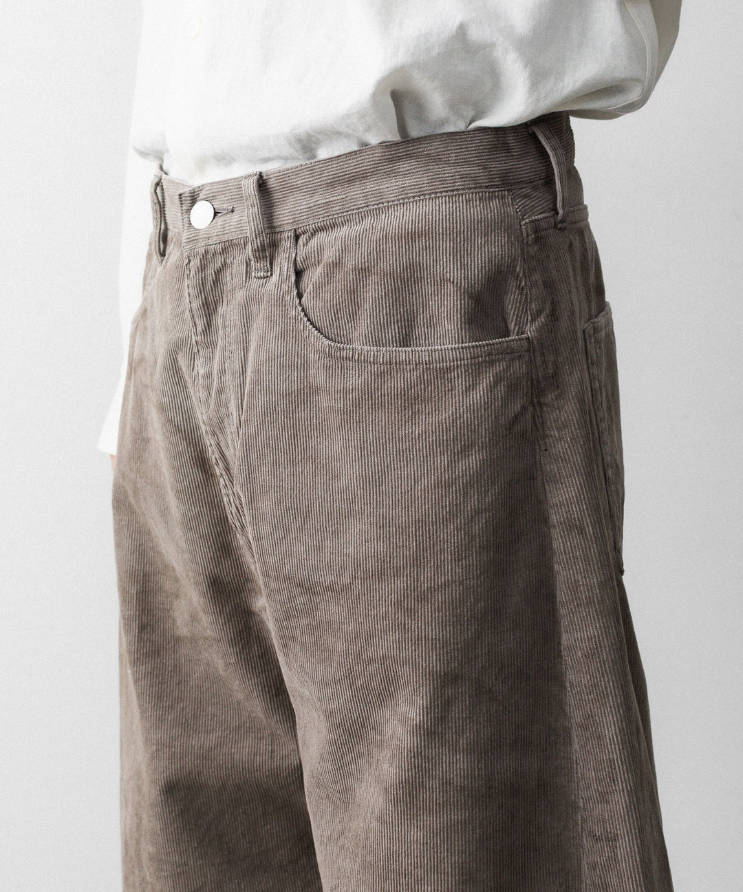ssstein(シュタイン)のVINTAGE CORDUROY ROUND PANTS - TAUPEの公式通販サイトsession福岡セレクトショップ
