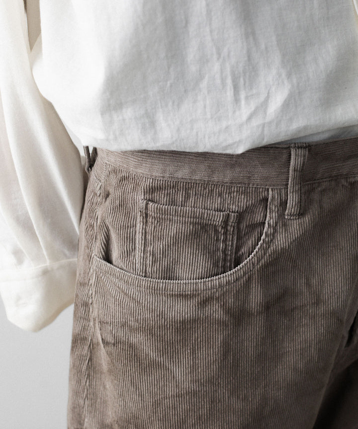 ssstein(シュタイン)のVINTAGE CORDUROY ROUND PANTS - TAUPEの公式通販サイトsession福岡セレクトショップ