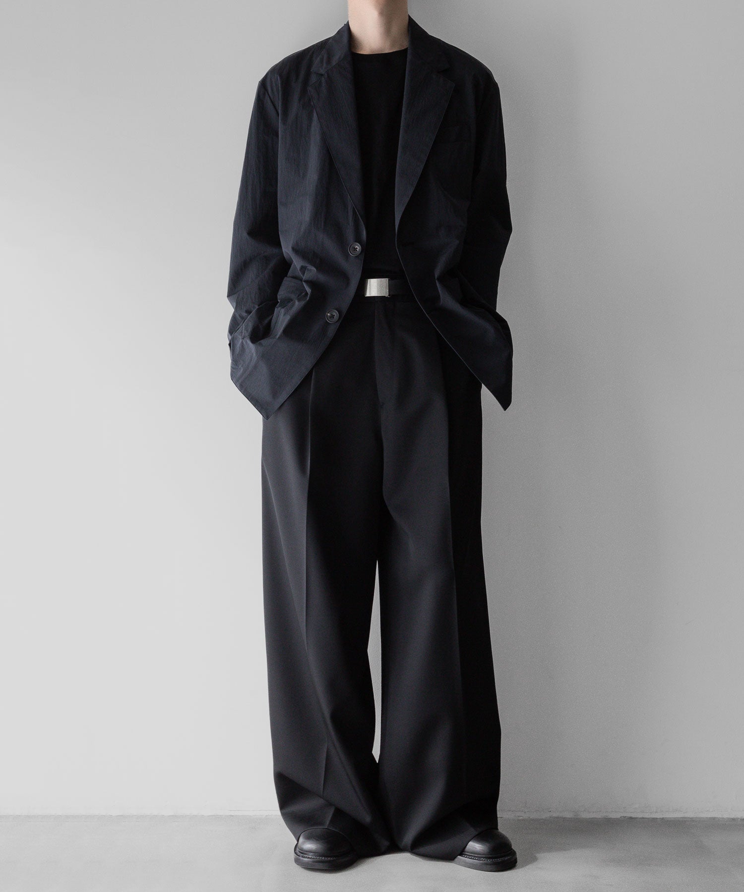 【stein】ssstein シュタインのWINDPROOF NYLON EASY JACKETのBLACK 公式通販サイトsession福岡セレクトショップ