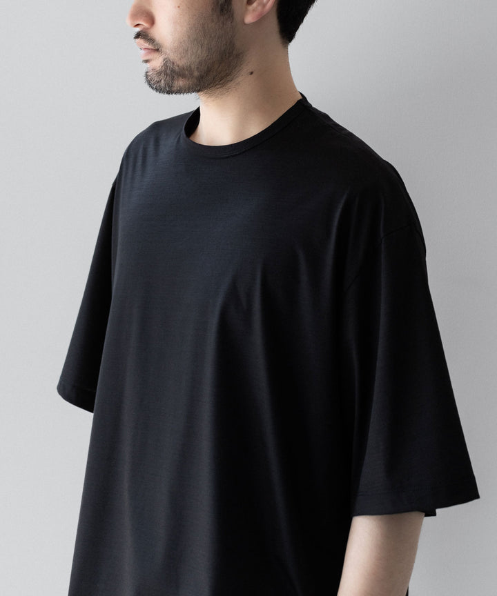 KANEMASA PHIL.-カネマサフィル36G WOOL TEEのBLACK 公式通販サイトsession福岡セレクトショップ