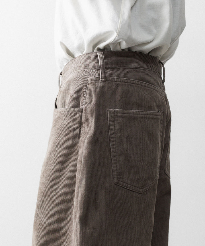 ssstein(シュタイン)のVINTAGE CORDUROY ROUND PANTS - TAUPEの公式通販サイトsession福岡セレクトショップ