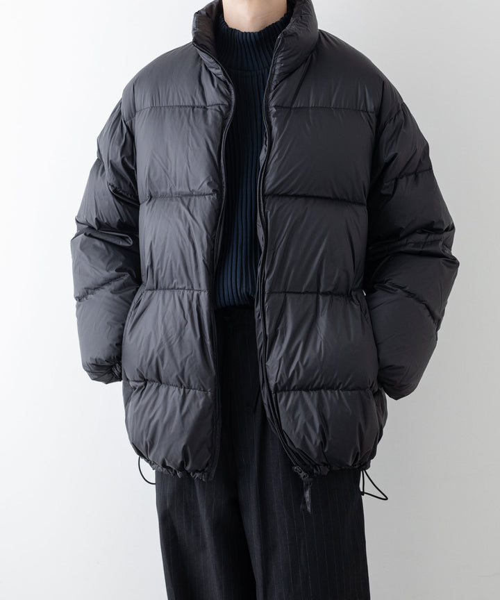 stein シュタイン 23aw DOWN PADDED JACKET - BLACK sessionセッション福岡セレクトショップ 公式通販サイト 