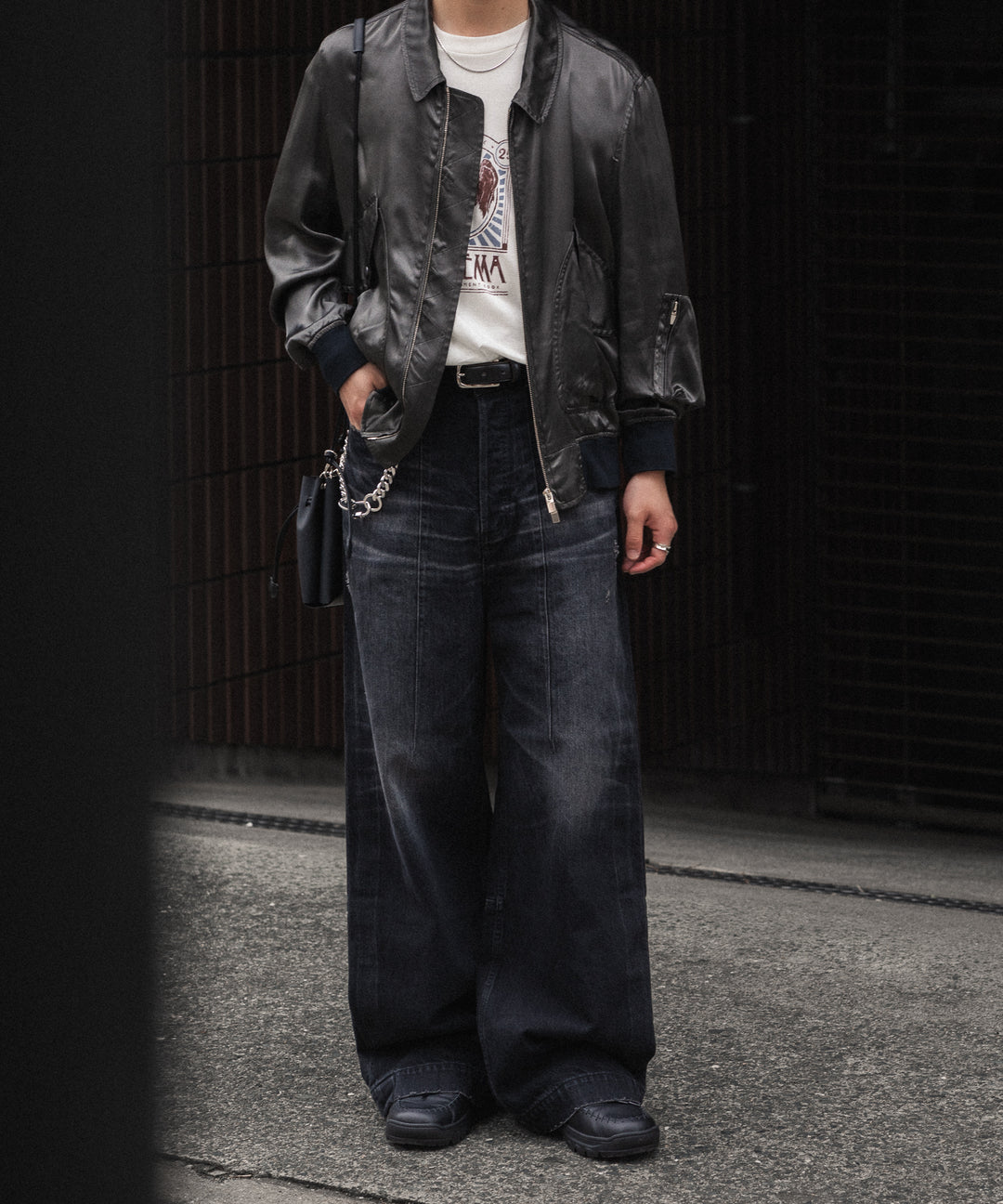 【ANTHEM A】ANTHEM A BAND T-SHIRT - OFF WHITE