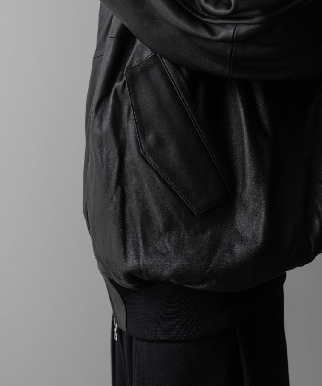 ssstein(シュタイン)の24AWコレクション LEATHER FLIGHT JACKET - BLACK 公式通販サイトsession福岡セレクトショップ