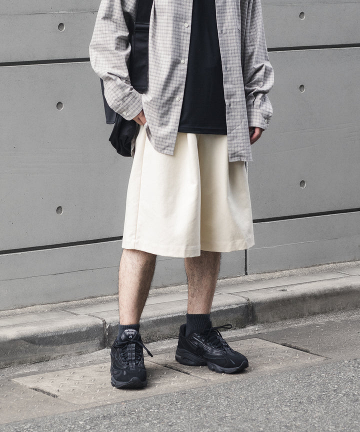 ssstein(シュタイン)のDOUBLE WEAVE COTTON SHORTS - CREAMの公式通販サイトsession福岡セレクトショップ