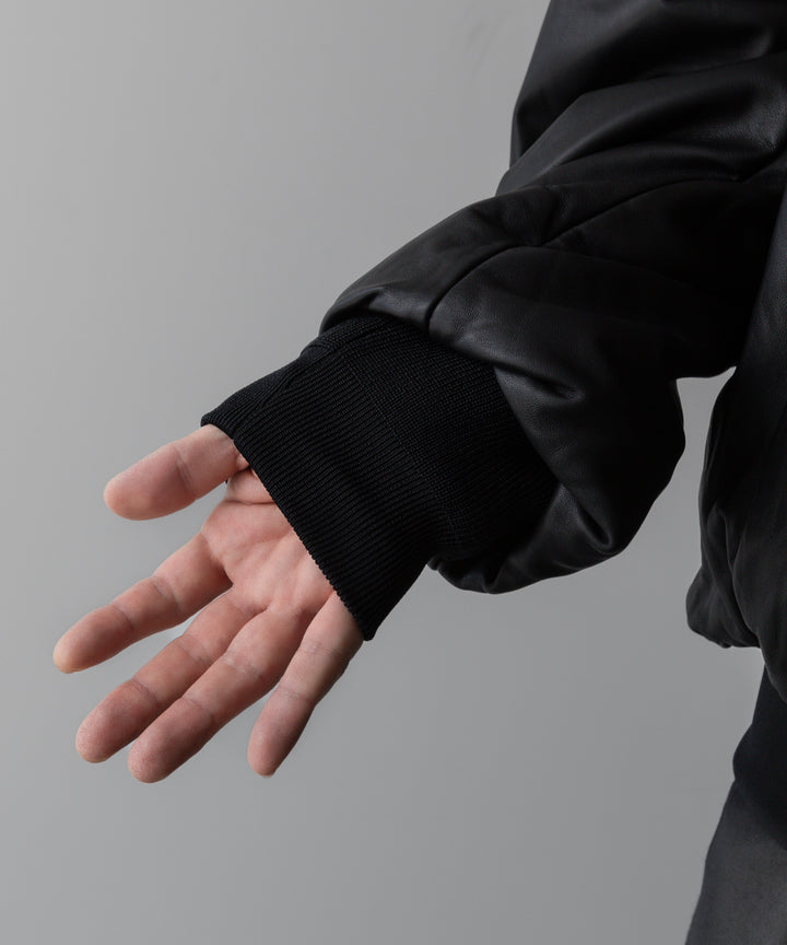 ssstein(シュタイン)の24AWコレクション LEATHER FLIGHT JACKET - BLACK 公式通販サイトsession福岡セレクトショップ