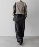 画像をギャラリービューアに読み込む,  i&#39;m here(アイムヒアー)のSIDE ZIP : SWEAT PANTS - GRAYの公式通販サイトsession福岡セレクトショップ
