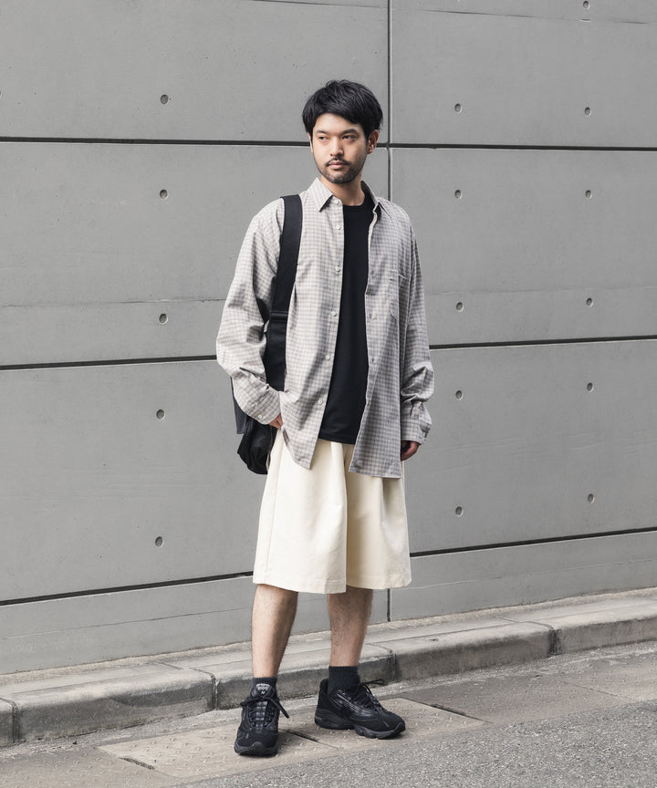 ssstein(シュタイン)のFINE WOOL OVERSIZED SHORT SLEEVE TEE - BLACKの公式通販サイトsession福岡セレクトショップ