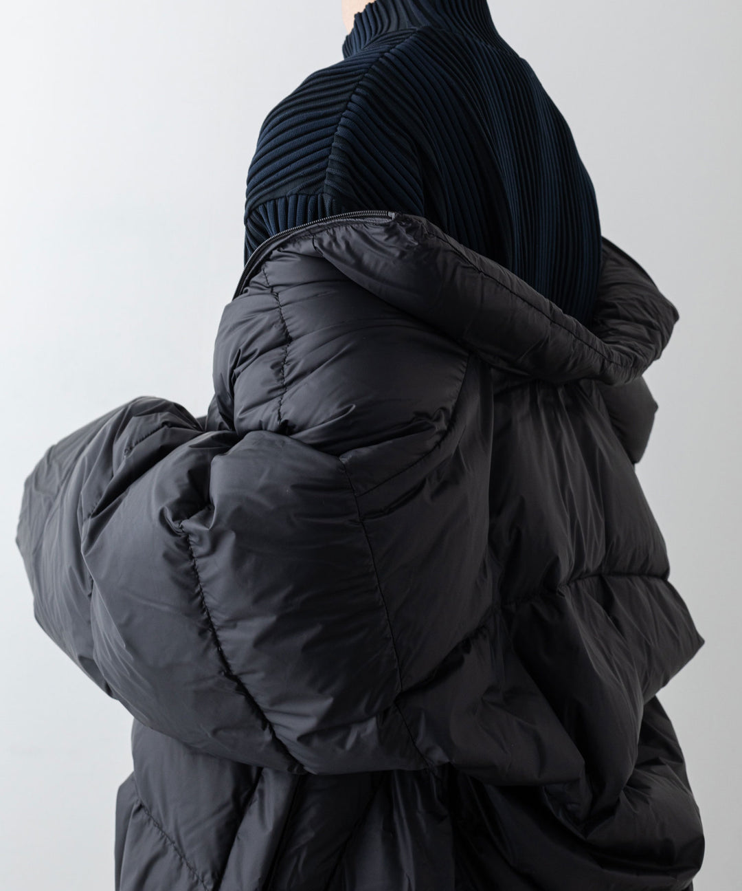 stein シュタイン 23aw DOWN PADDED JACKET - BLACK sessionセッション福岡セレクトショップ 公式通販サイト 