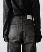 画像をギャラリービューアに読み込む, ssstein(シュタイン)のWIDE DENIM JEANS - BLACKの公式通販サイトsession福岡セレクトショップ
