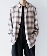 画像をギャラリービューアに読み込む, 【 VEIN 】ORGANIC COTTON OMBRE CHECK L/S SHIRT - C.GRAY公式通販サイトsession福岡セレクトショップ
