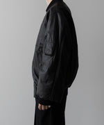 画像をギャラリービューアに読み込む, ssstein(シュタイン)の24AWコレクション LEATHER FLIGHT JACKET - BLACK 公式通販サイトsession福岡セレクトショップ
