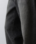 画像をギャラリービューアに読み込む, ssstein(シュタイン)のWIDE DENIM JEANS - BLACKの公式通販サイトsession福岡セレクトショップ

