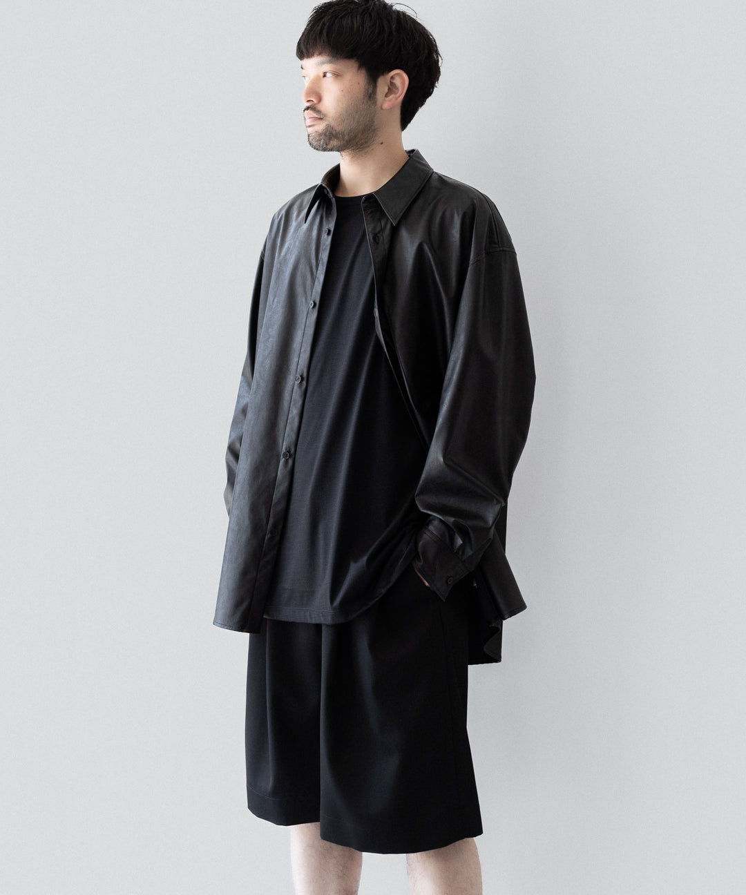 KANEMASA PHIL.-カネマサフィル36G WOOL TEEのBLACK 公式通販サイトsession福岡セレクトショップ