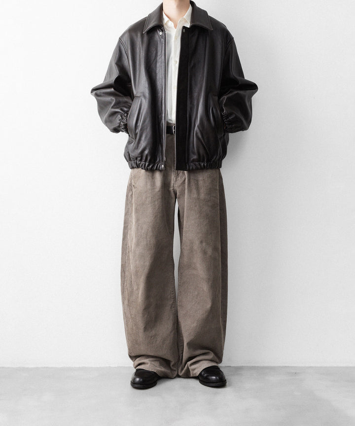 ssstein(シュタイン)のVINTAGE CORDUROY ROUND PANTS - TAUPEの公式通販サイトsession福岡セレクトショップ