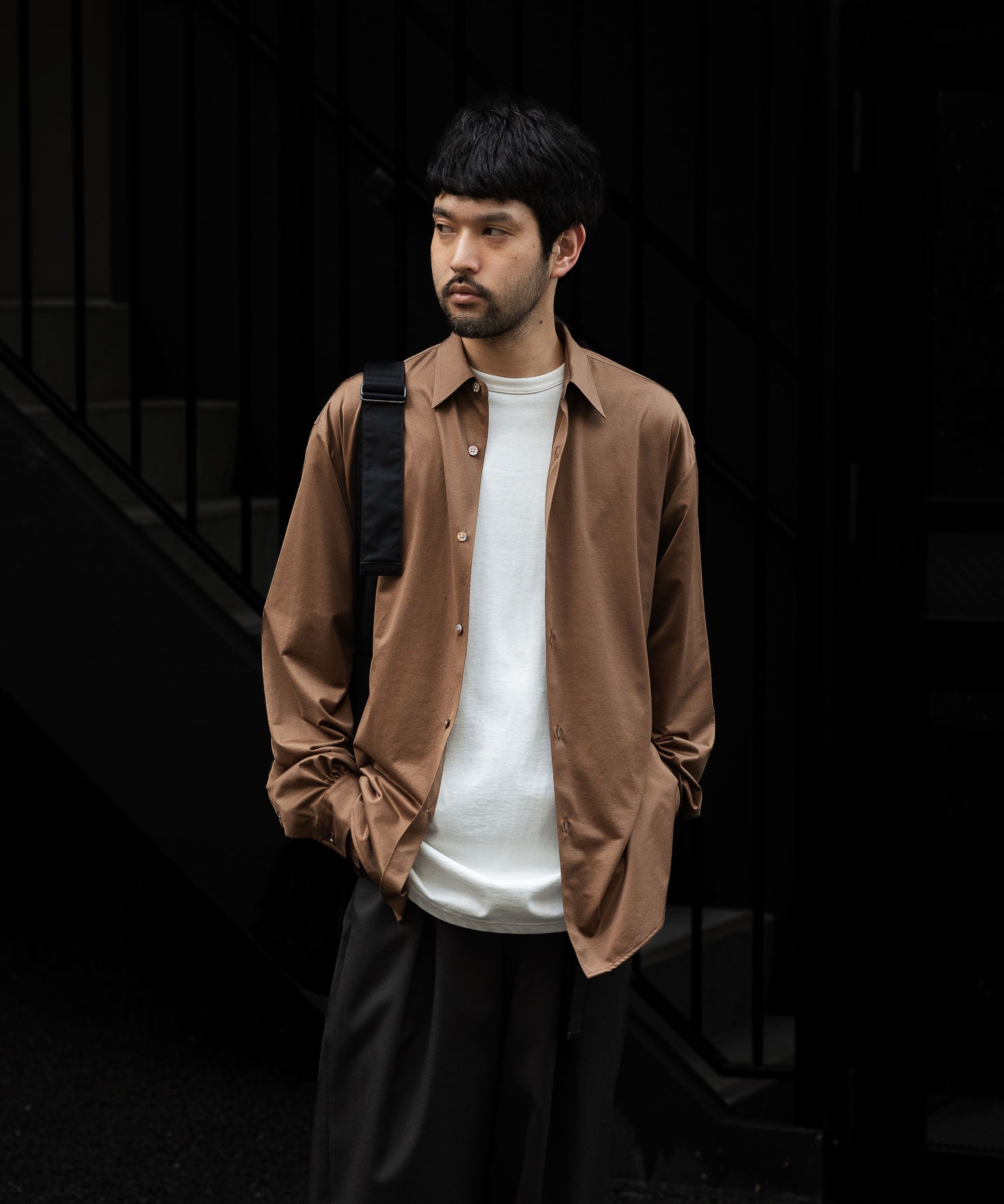 KANEMASA PHIL. カネマサフィルの46G MODEST SHIRT - COYOTEの公式通販サイトsession福岡セレクトショップ