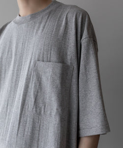 【INTÉRIM】インテリムのHYPER BIG AME-KAJI POCKET TEE - TOP GREY公式通販サイト session福岡セレクトショップ