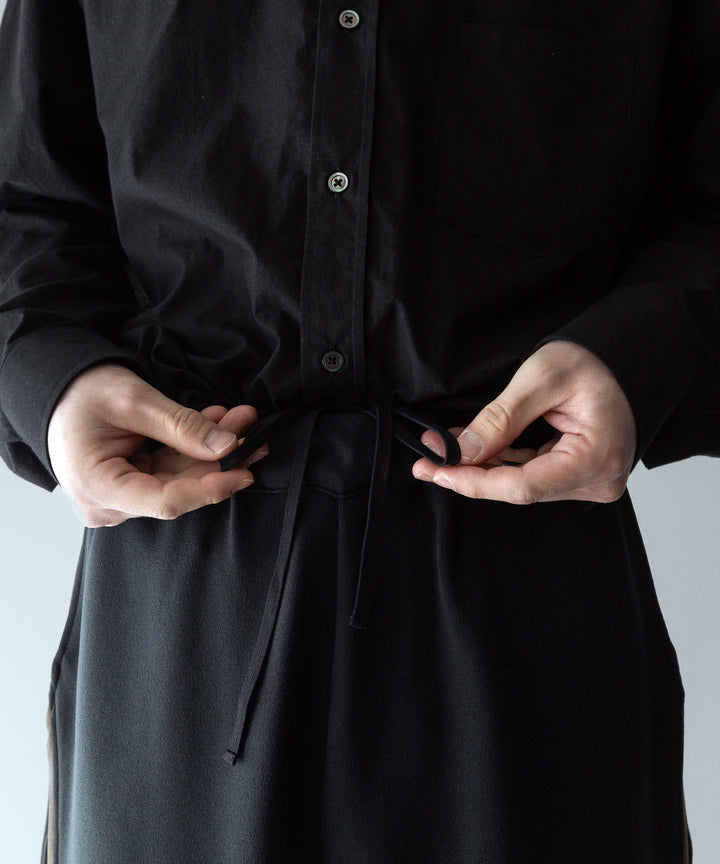 【stein】ssstein シュタインのCUPRO BICOLOR WIDE TRACK PANTSのCAMEL × CHARCOAL　 公式通販サイトsession福岡セレクトショップ