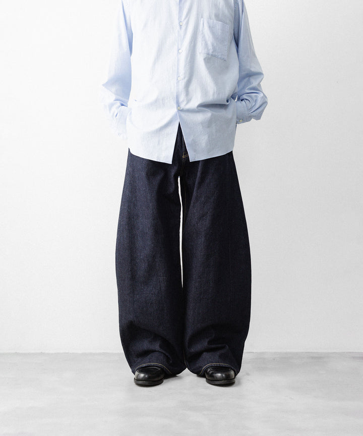 ssstein(シュタイン)の DEFORMATION WIDE DENIM PANTS - INDIGO(OW)の公式通販サイトsession福岡セレクトショップ